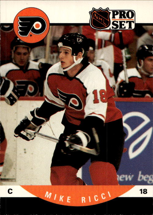 Rookie MIKE RICCI 91-92 Pro Set