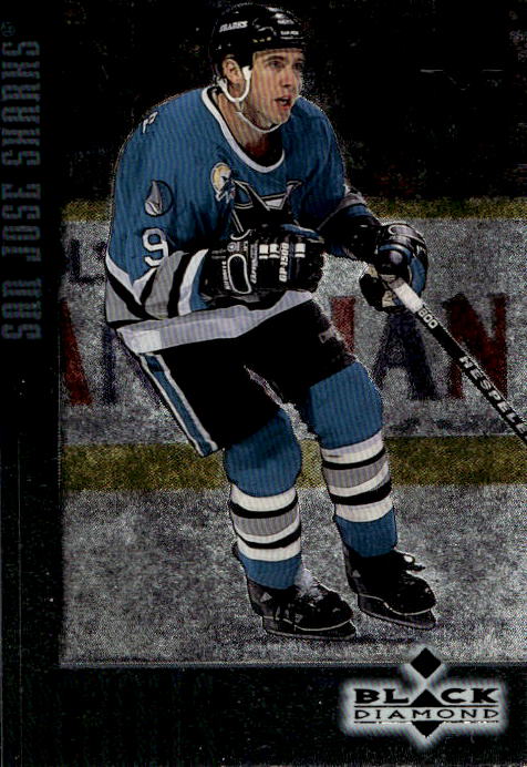 Single Diamonds BERNIE NICHOLLS 96-97 UD Black Diamond (světlé hrany)