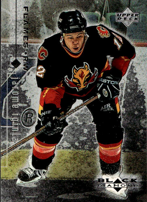 JAROME IGINLA 98-99 UD Black Diamond