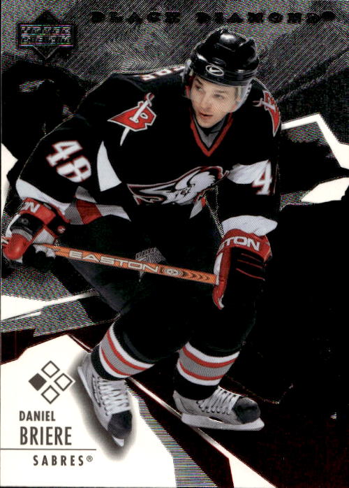 DANIEL BRIERE 03-04 UD Black Diamond