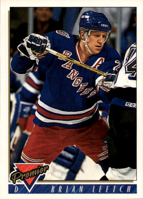 BRIAN LEETCH 93-94 Topps Premier