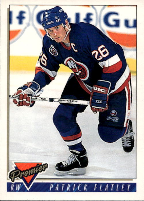 PATRICK FLATLEY 93-94 O-Pee-Chee Premier 