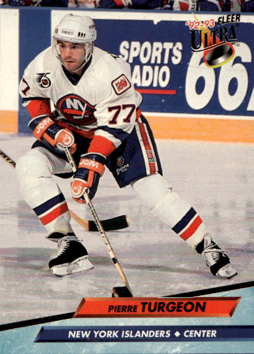 PIERRE TURGEON 92-93 Fleer Ultra