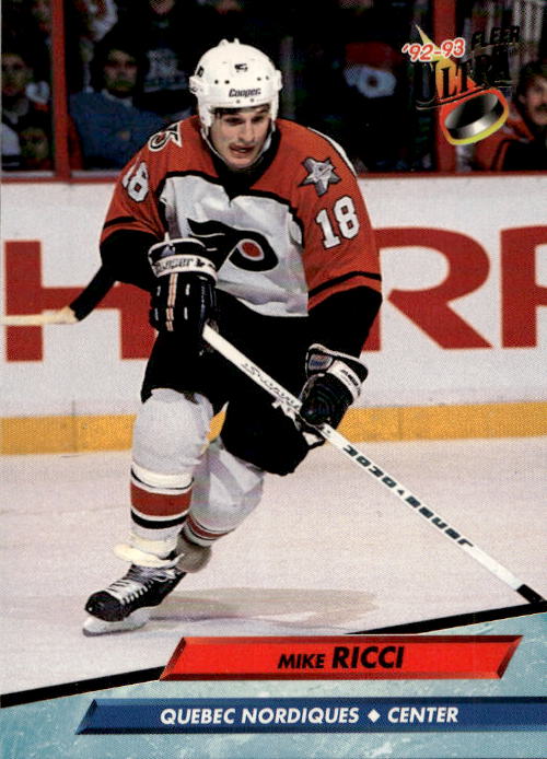 MIKE RICCI 92-93 Fleer Ultra