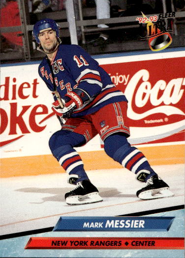 MARK MESSIER 92-93 Fleer Ultra