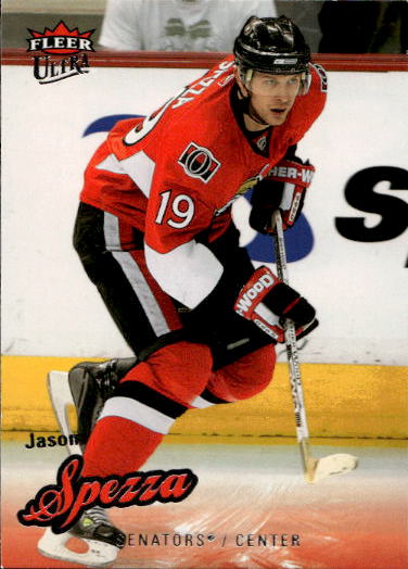 JASON SPEZZA 08-09 Fleer Ultra Hockey