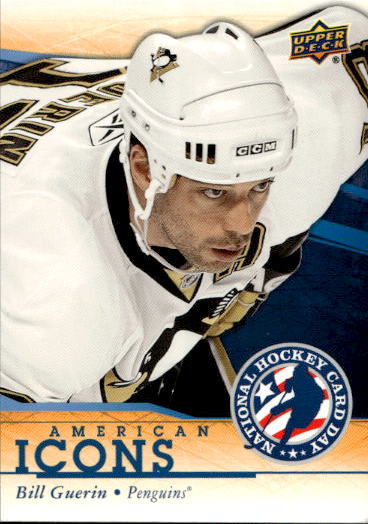 American Icons BILL GUERIN 2014 UD National Hockey Card Day