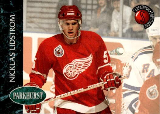 Sensational Sophomore NICKLAS LIDSTROM 92-93 Parkhurst