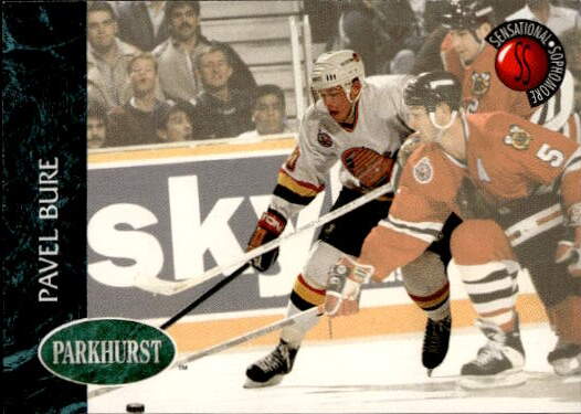 Sensational Sophomore PAVEL BURE 92-93 Parkhurst