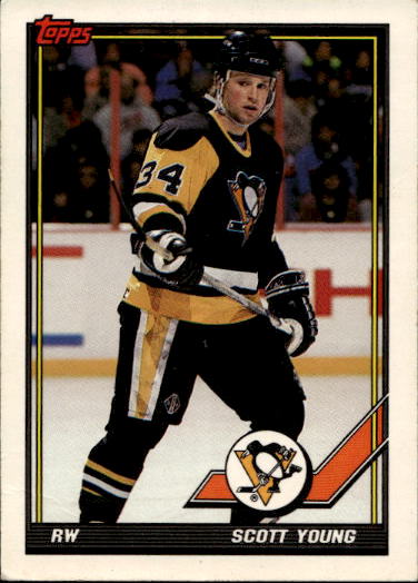SCOTT YOUNG 91-92 Topps