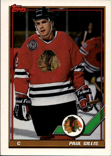 PAUL GILLIS 91-92 Topps