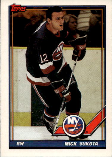 MICK VUKOTA 91-92 Topps