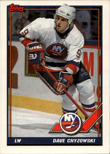 DAVE CHYZOWSKI 91-92 Topps