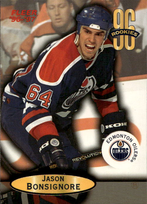 JASON BONSIGNORE 96-97 Fleer