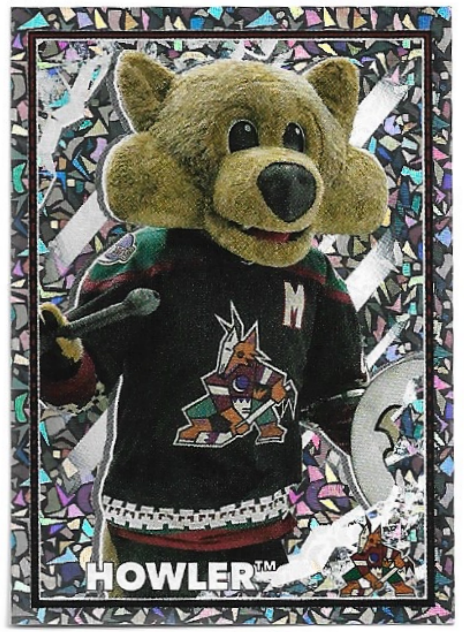 Foil HOWLER 2022-23 Topps NHL Sticker Collection Hockey
