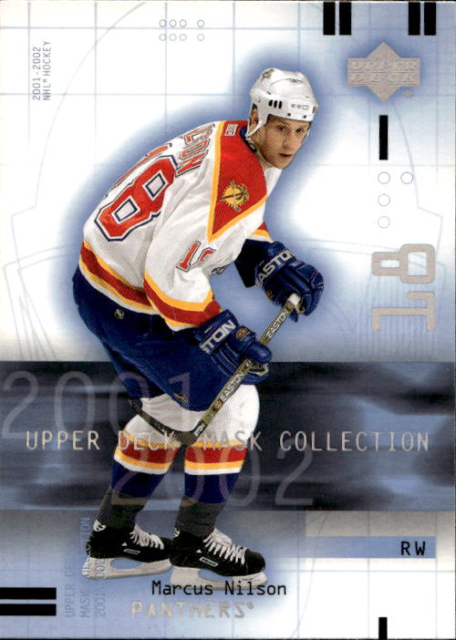 MARCUS NILSON 01-02 UD Mask Collection