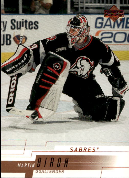 MARTIN BIRON 00-01 Upper Deck
