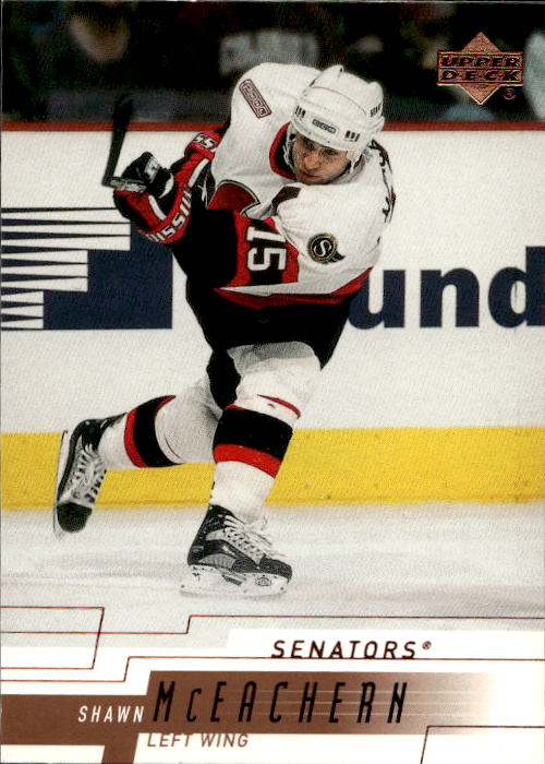 SHAWN MCEACHERN 00-01 Upper Deck (lehce světlé hrany)