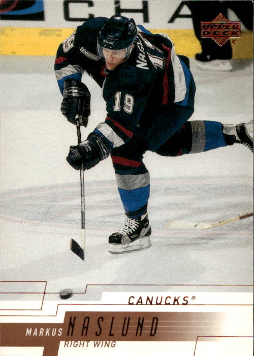 MARKUS NASLUND 00-01 Upper Deck