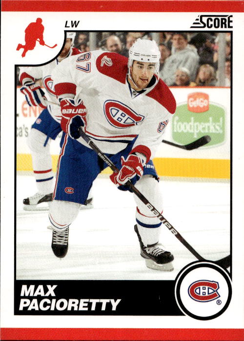MAX PACIORETTY 10-11 Panini Score