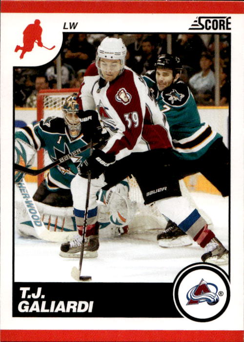 T.J. GALIARDI 10-11 Panini Score