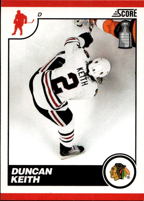 DUNCAN KEITH 10-11 Panini Score