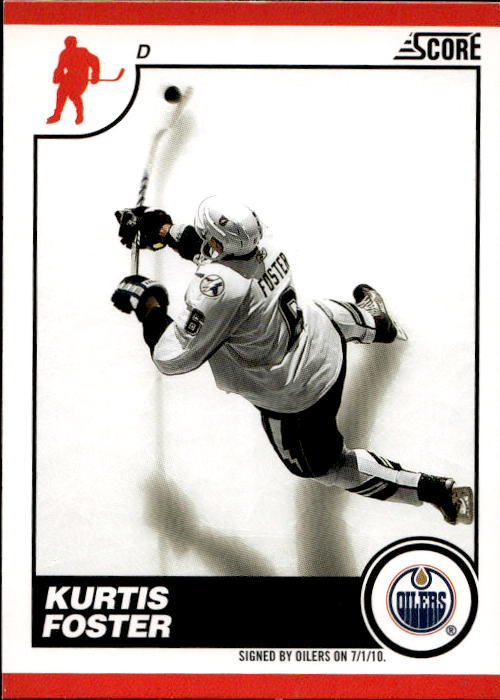 KURTIS FOSTER 10-11 Panini Score (světlé hrany)