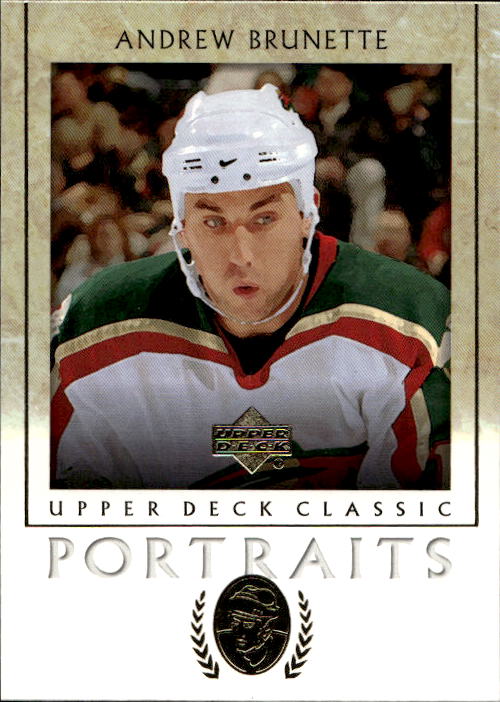 ANDREW BRUNETTE 02-03 UD Classic Portraits