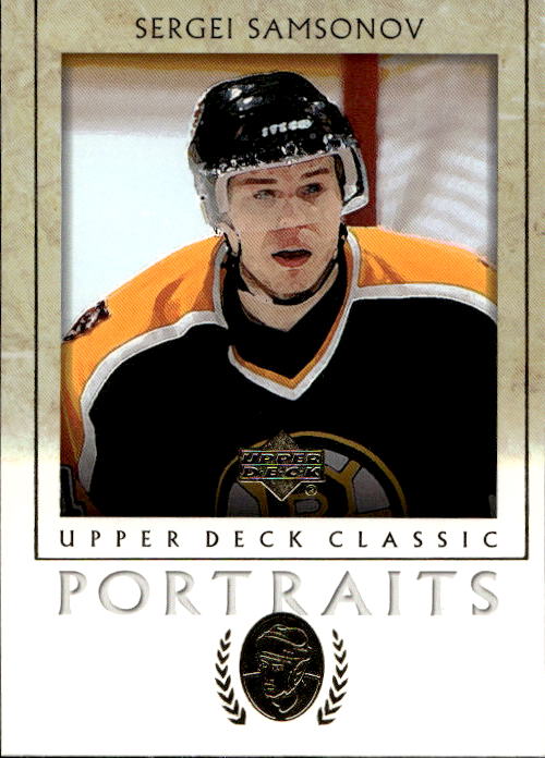 SERGEI SAMSONOV 02-03 UD Classic Portraits