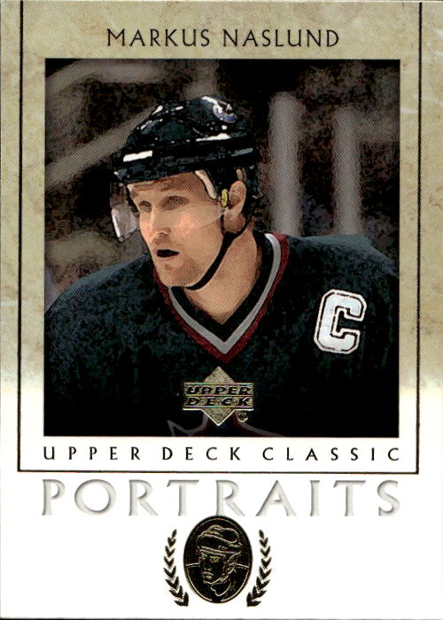 MARKUS NASLUND 02-03 UD Classic Portraits