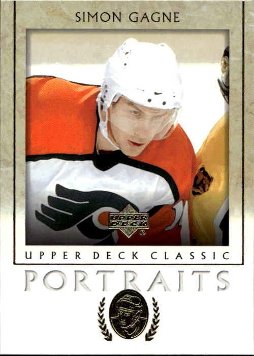 SIMON GAGNE 02-03 UD Classic Portraits