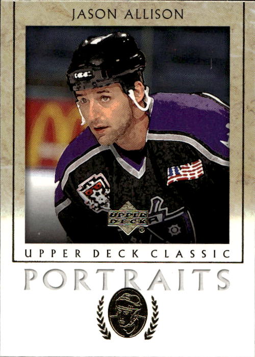 JASON ALLISON 02-03 UD Classic Portraits