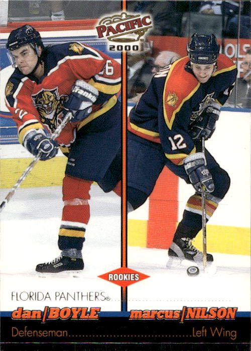 Rookie DAN BOYLE/MARCUS NILSON 99-00 Pacific