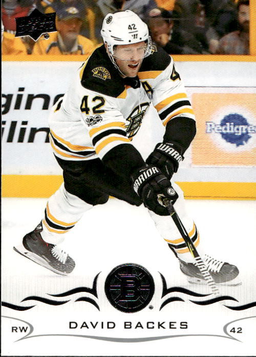 DAVID BACKES 18-19 UD Series 1