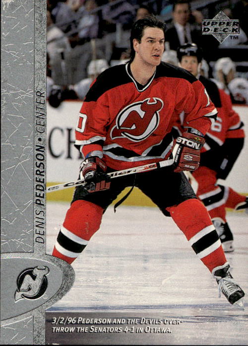 DENIS PEDERSON 96-97 Upper Deck (horší povrch v rohu)