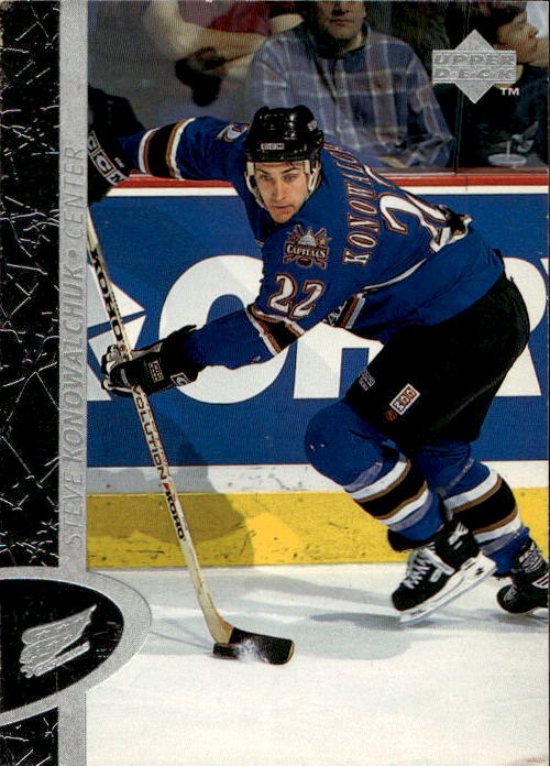 STEVE KONOWALCHUK 96-97 Upper Deck (horší povrch v rohu)