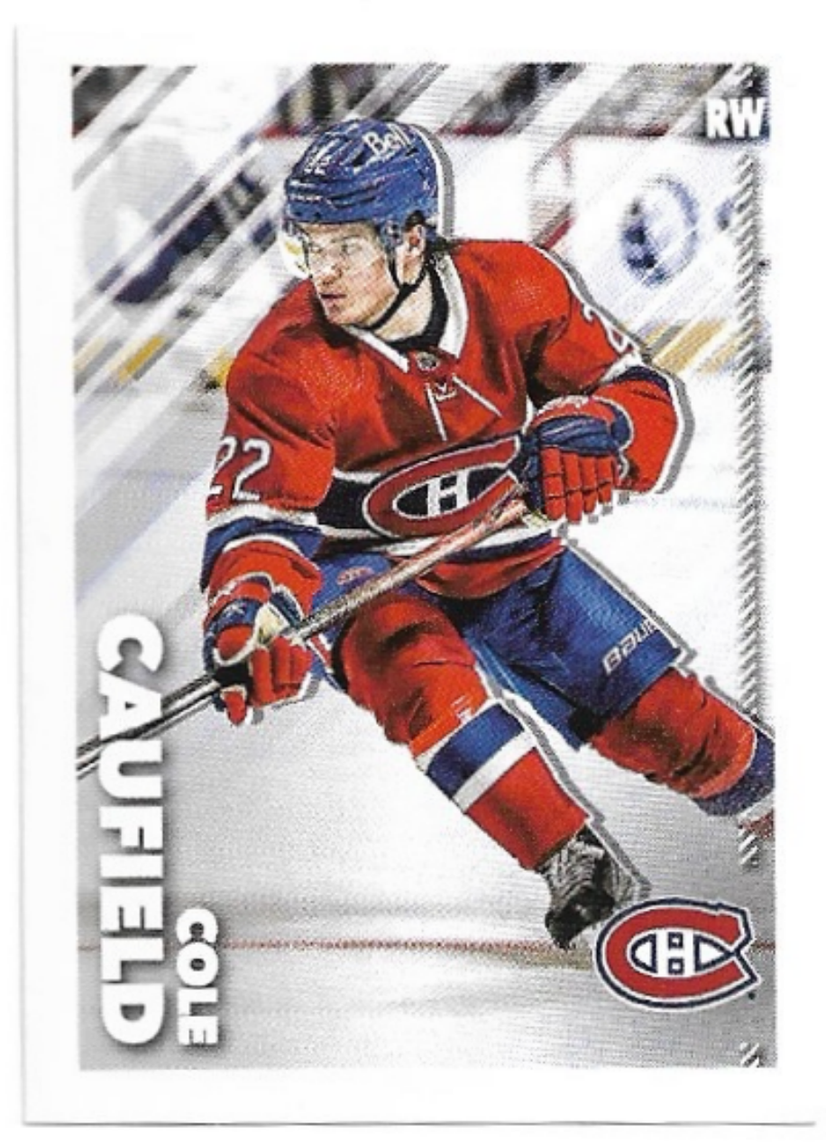 COLE CAUFIELD 2022-23 Topps NHL Sticker Collection Hockey