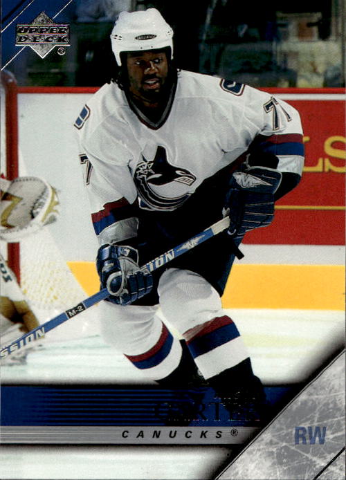 ANSON CARTER 05-06 Upper Deck