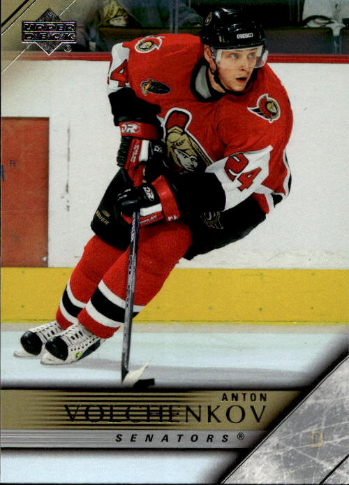 ANTON VOLCHENKOV 05-06 Upper Deck (špatný spodní růžek)