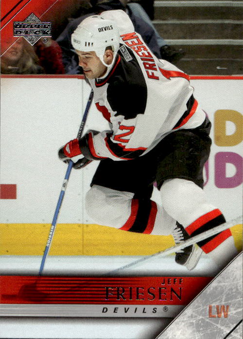 JEFF FRIESEN 05-06 Upper Deck (špatná zadní hrana)