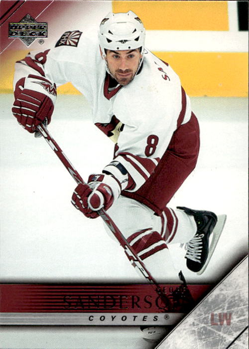 GEOFF SANDERSON 05-06 Upper Deck
