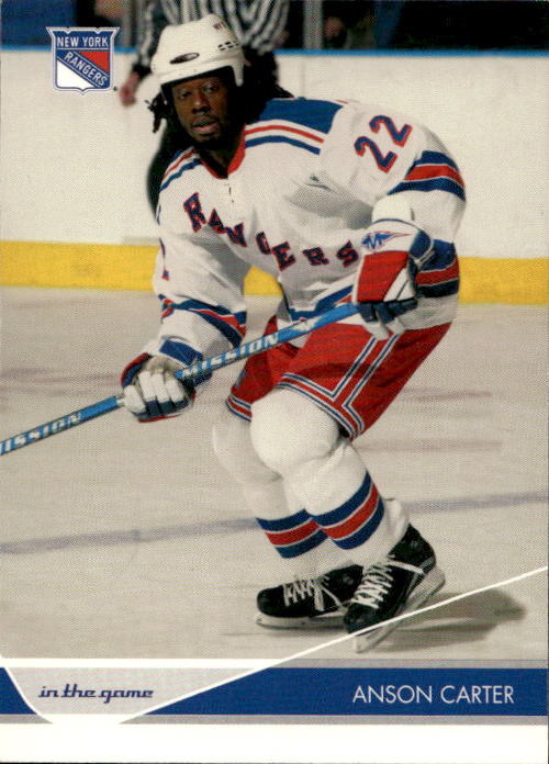 ANSON CARTER 03-04 In the Game Toronto Star