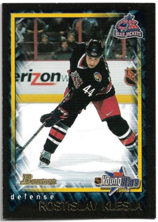 ROSTISLAV KLESLA 01-02 Topps Bowman YoungStars