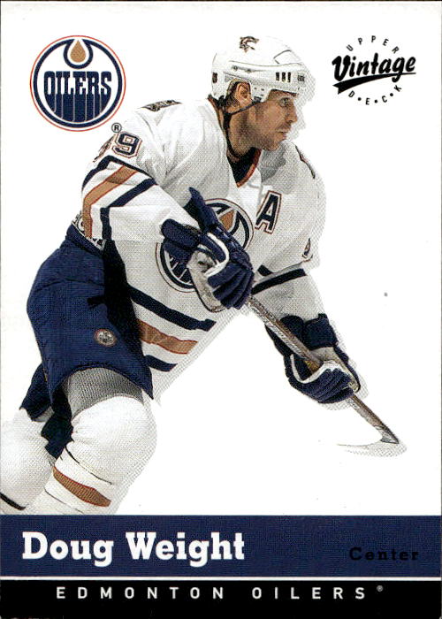DOUG WEIGHT 00-01 UD Vintage