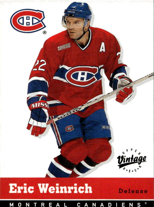 ERIC WEINRICH 00-01 UD Vintage
