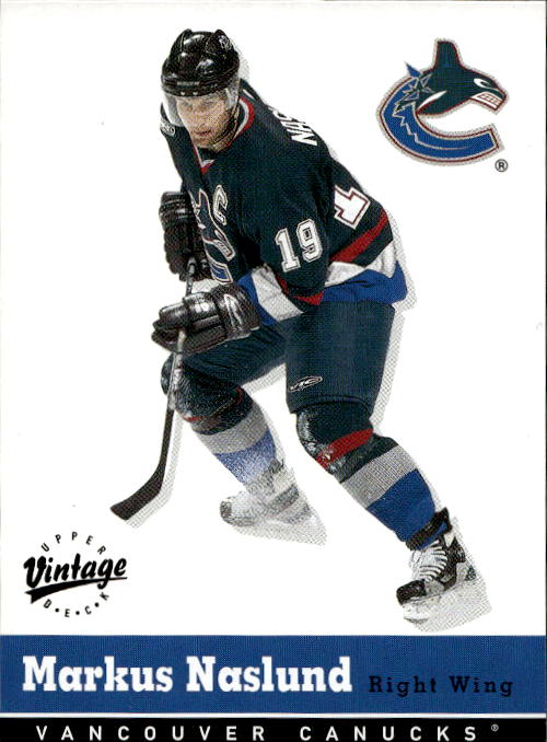 MARKUS NASLUND 00-01 UD Vintage