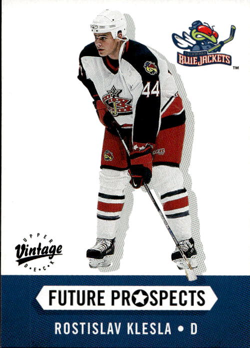 Rookie Future Prospects ROSTISLAV KLESLA 00-01 UD Vintage