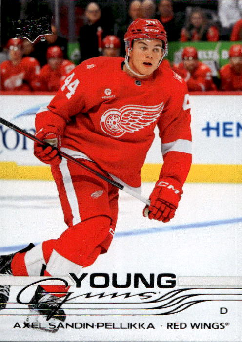 Rookie Young Guns AXEL SANDIN-PELLIKKA 25-26 UD Series 2