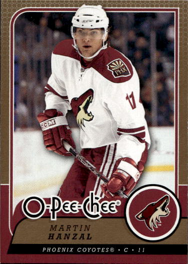 MARTIN HANZAL 08-09 UD O-Pee-Chee OPC