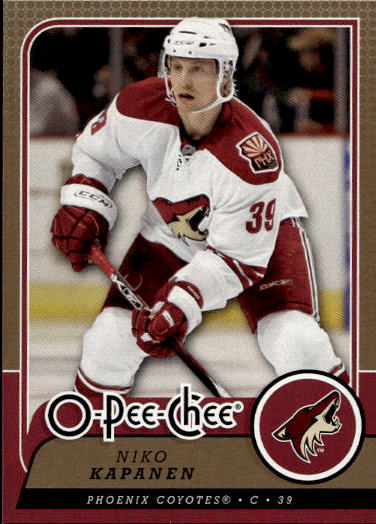 NIKO KAPANEN 08-09 UD O-Pee-Chee OPC